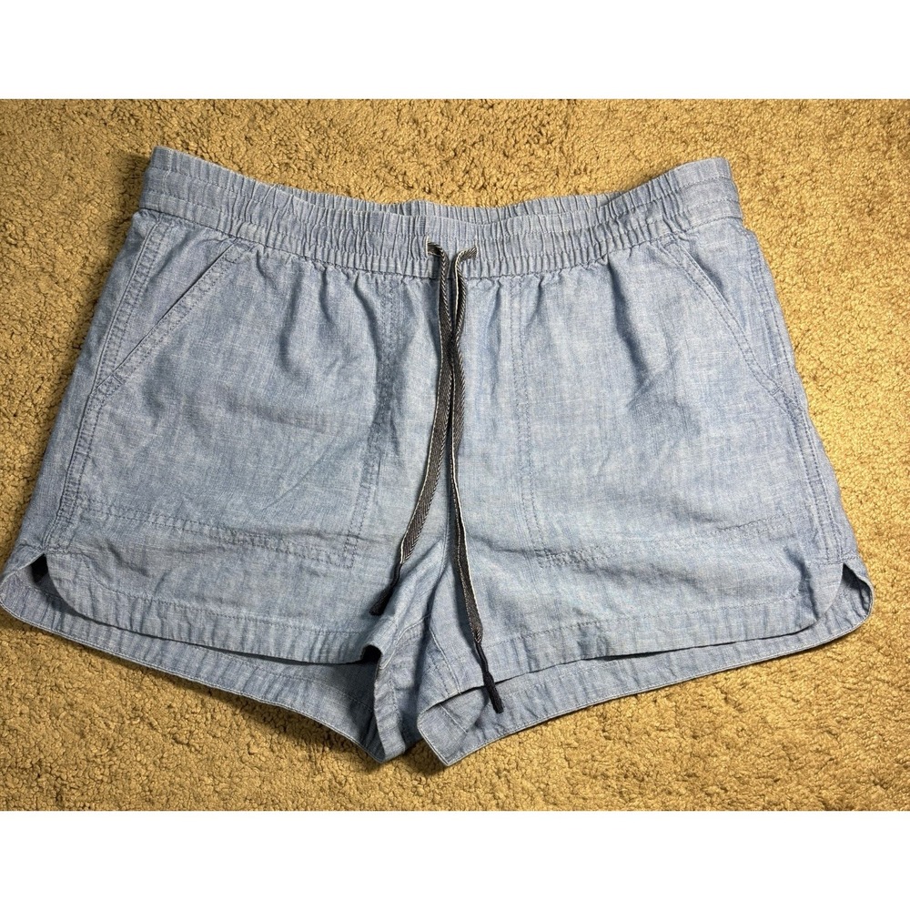 J. Crew Seaside Shorts Women Small Elastic Waist Drawstring Relaxed Fit Vacation